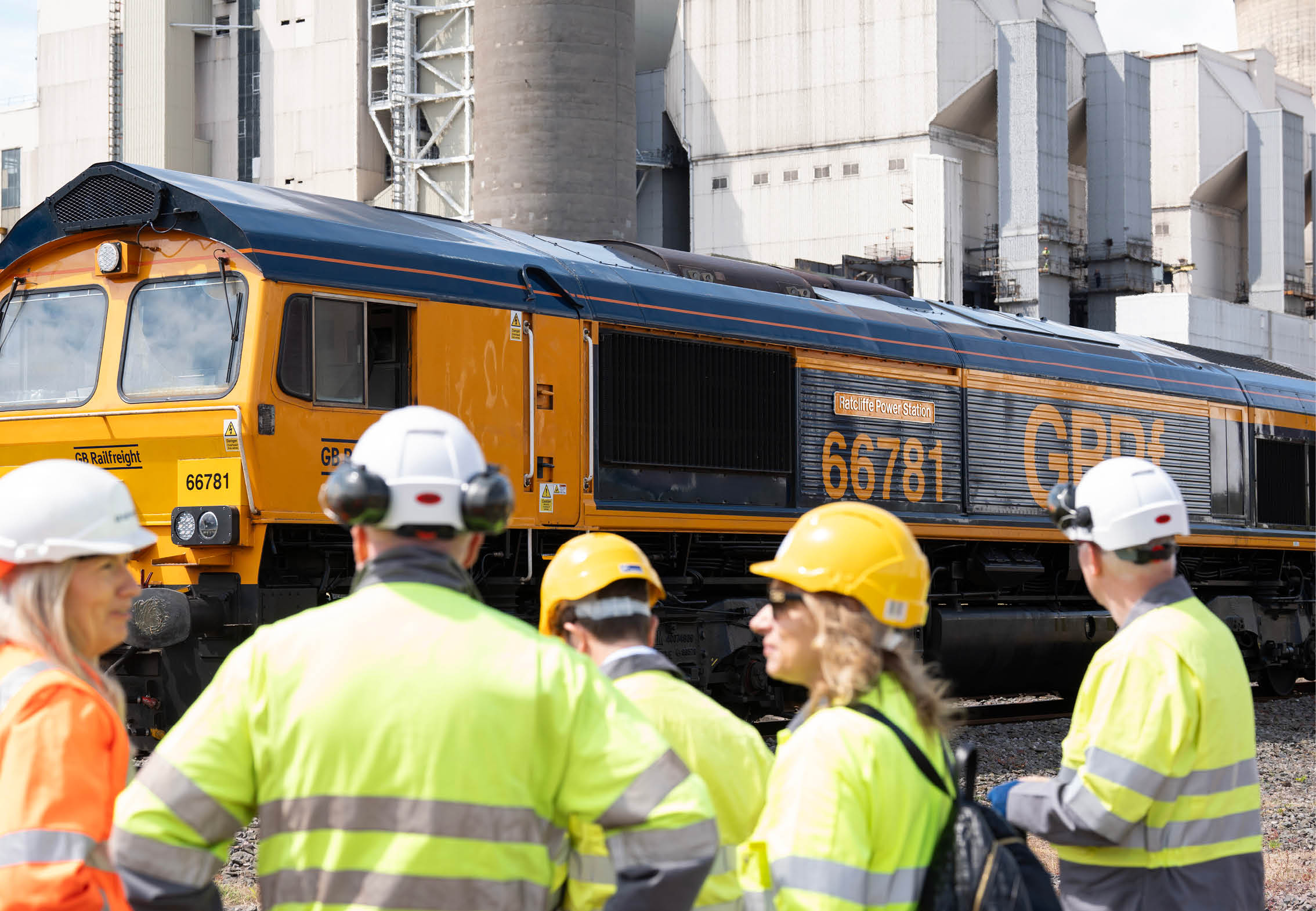 (Photo shoot 0624-047) Ratcliffe Power Station visit 28.06.2024 Last coal train.