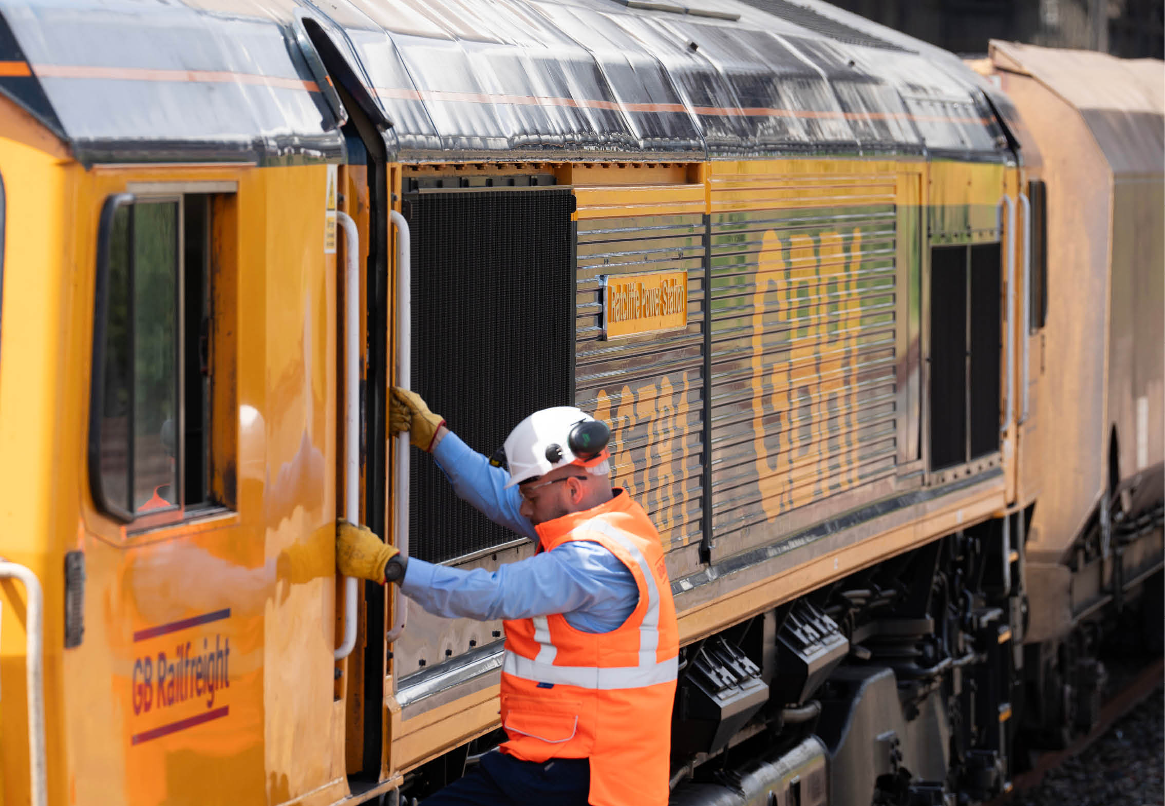 (Photo shoot 0624-047) Ratcliffe Power Station visit 28.06.2024 Last coal train.
