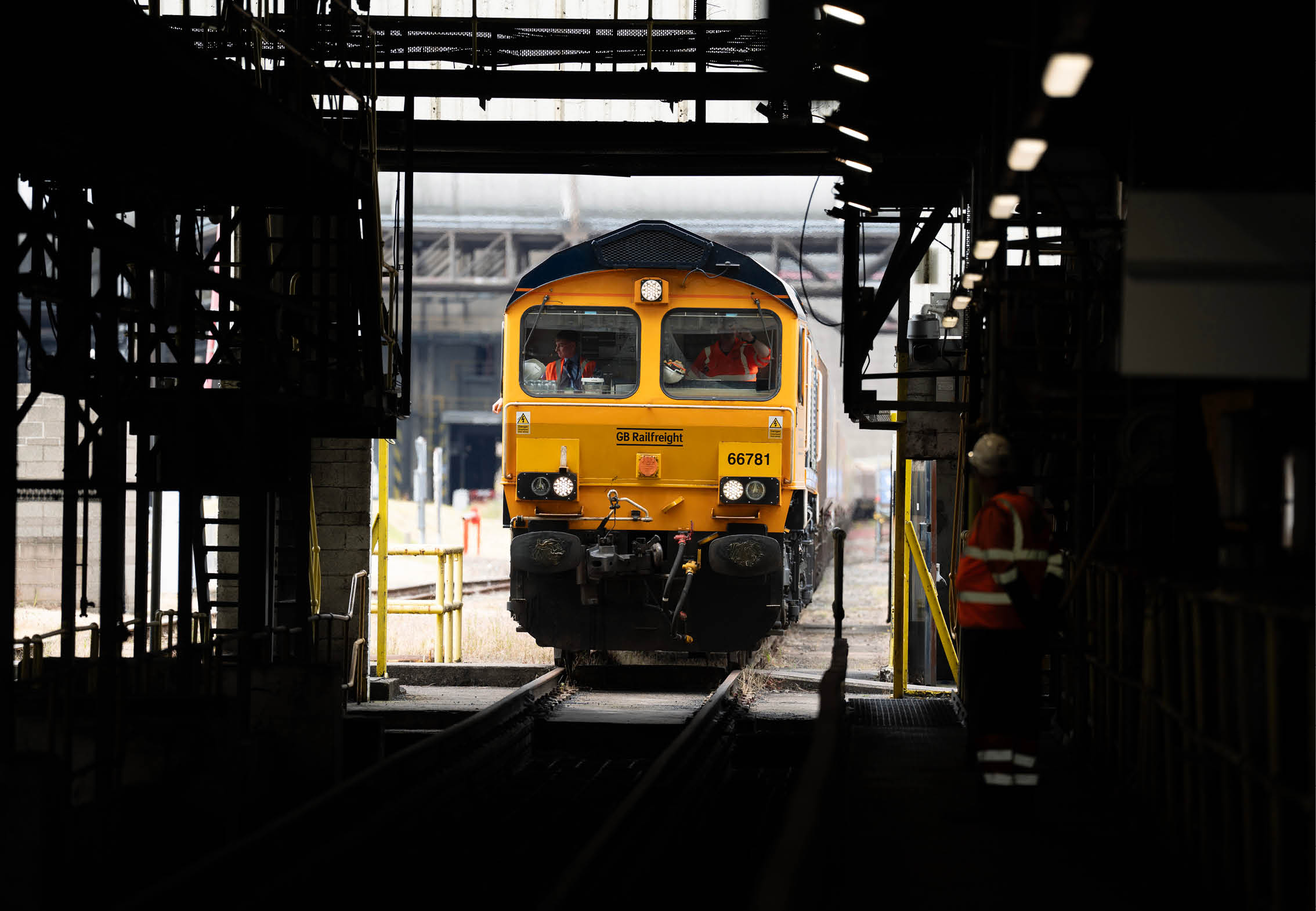 (Photo shoot 0624-047) Ratcliffe Power Station visit 28.06.2024 Last coal train.