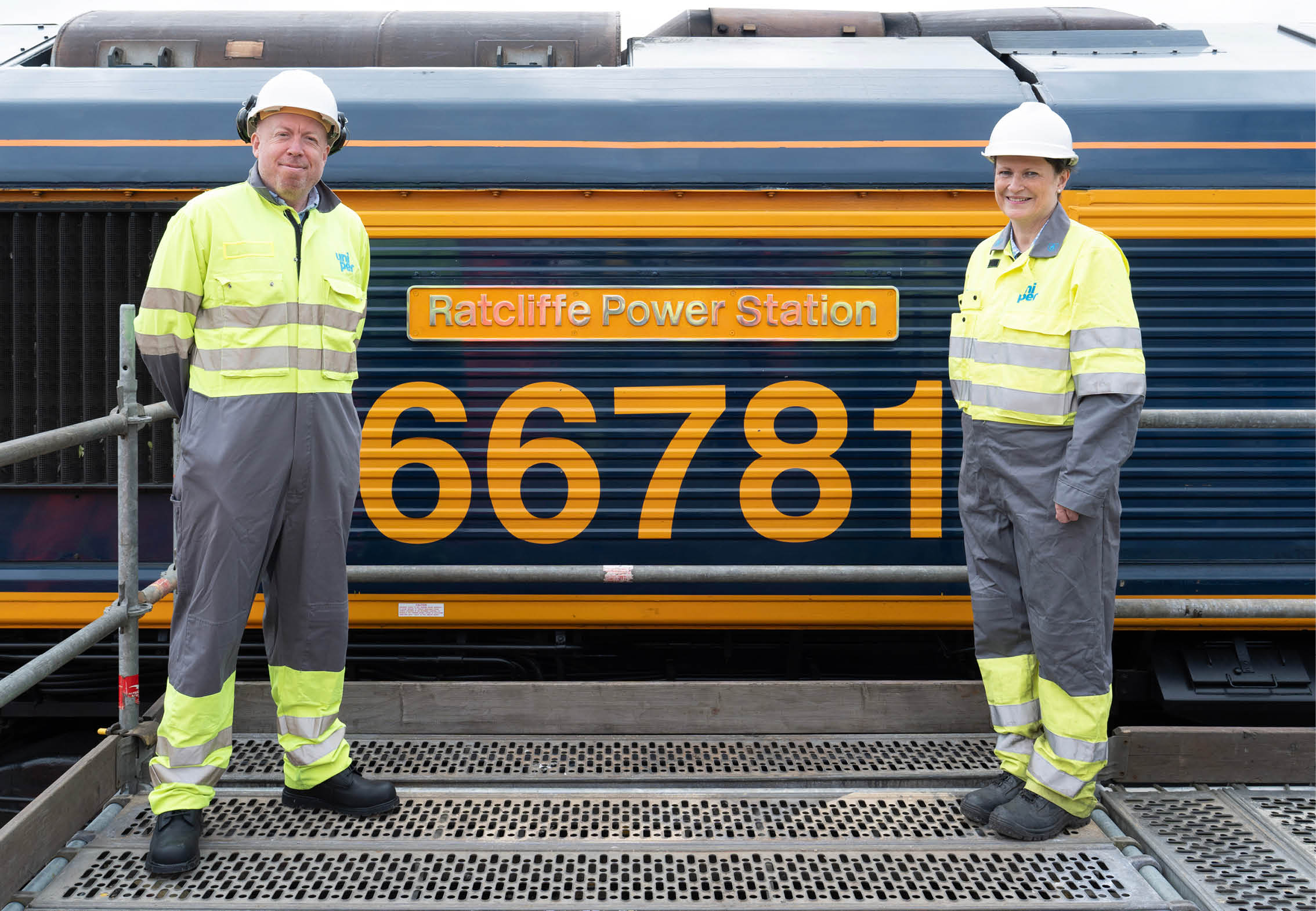 (Photo shoot 0624-047) Ratcliffe Power Station visit 28.06.2024 Last coal train.