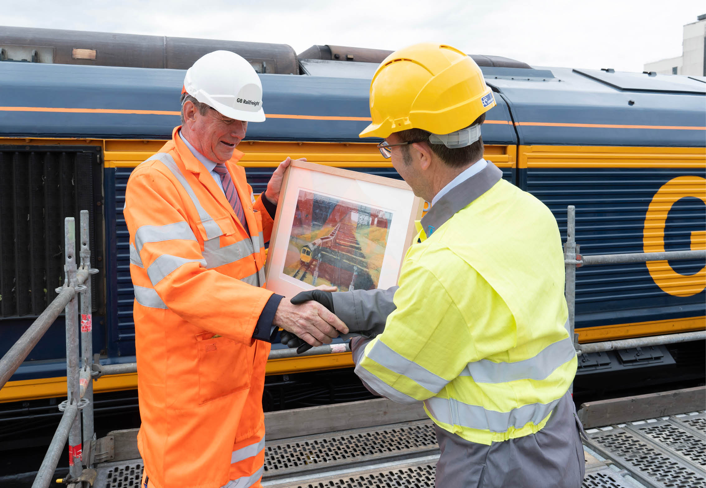 (Photo shoot 0624-047) Ratcliffe Power Station visit 28.06.2024 Last coal train.