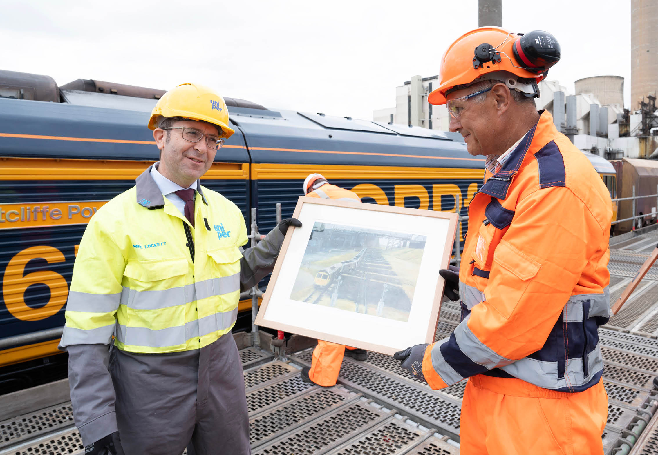 (Photo shoot 0624-047) Ratcliffe Power Station visit 28.06.2024 Last coal train.