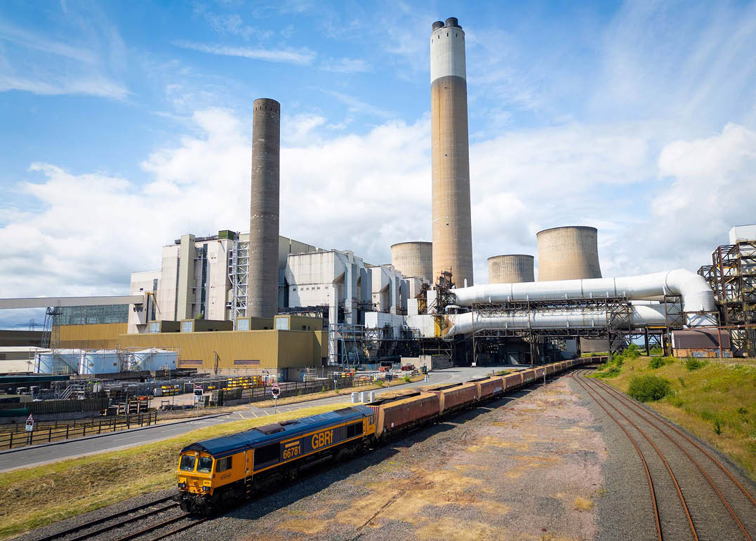 (Photo shoot 0624-047) Ratcliffe Power Station visit 28.06.2024 Last coal train.