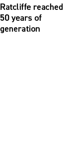 Ratcliffe reached 50 years of generation 