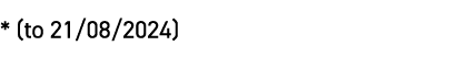 * (to 21/08/2024)