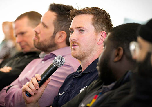 (Photo shoot 0524-059) Ratcliffe Power Station visit 31/5/2024. Town Hall event with Uniper CEO Michael Lewis