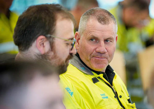 (Photo shoot 0524-059) Ratcliffe Power Station visit 31/5/2024. Town Hall event with Uniper CEO Michael Lewis