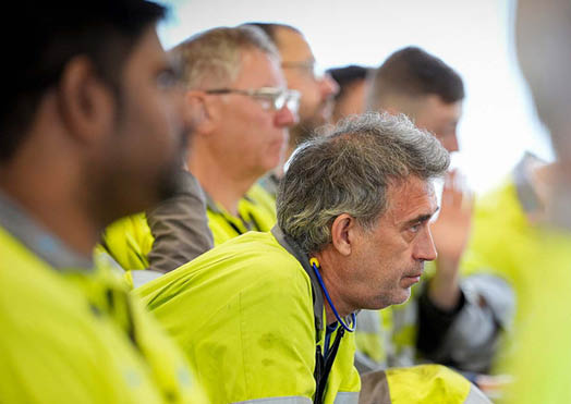 (Photo shoot 0524-059) Ratcliffe Power Station visit 31/5/2024. Town Hall event with Uniper CEO Michael Lewis