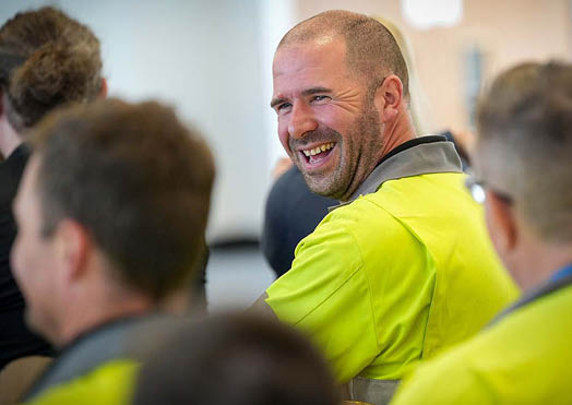 (Photo shoot 0524-059) Ratcliffe Power Station visit 31/5/2024. Town Hall event with Uniper CEO Michael Lewis