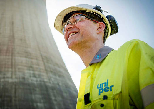 (Photo shoot 0424-026) Ratcliffe on Soar Power Station Turbine Team at the Uniper site in Nottinghamshire. 16/04/2024