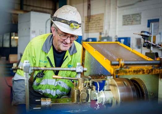 (Photo shoot 0424-026) Ratcliffe on Soar Power Station Turbine Team at the Uniper site in Nottinghamshire. 16/04/2024