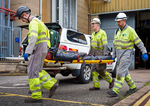 (Photo shoot 0524-059) Ratcliffe Power Station visit 31/5/2024. Confined Space Rescue Team.