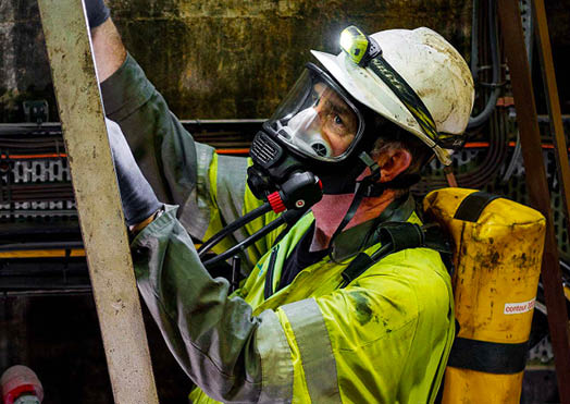 (Photo shoot 0524-059) Ratcliffe Power Station visit 31/5/2024. Confined Space Rescue Team.