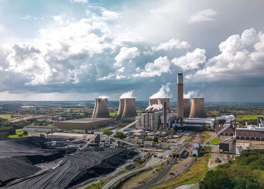(Photo shoot 0923-057) Uniper Energy Ratcliffe on Soar Power Station near Nottingham