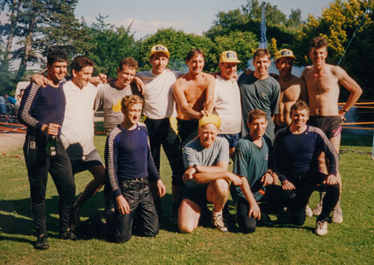 1996 Power Challenge Eastnor Castle. Ratcliffe Rats and Ratcliffe Ops teams.