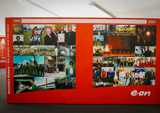 (Photoshoot 0907-059) VIP day at Ratcliffe Power Station to mark 40 years of generation at the station. 