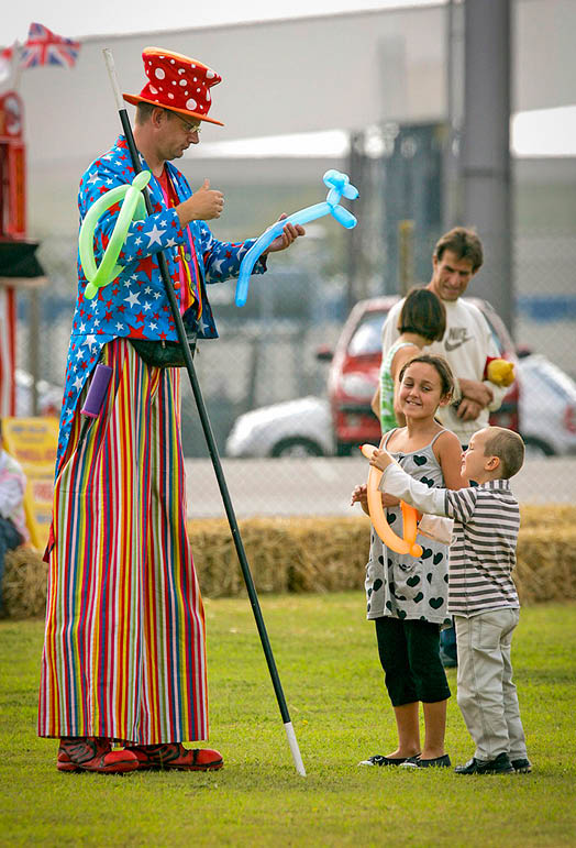 (Photoshoot 0907-063) Family day at Ratcliffe Power Station to mark 40 years of generation at the station. 