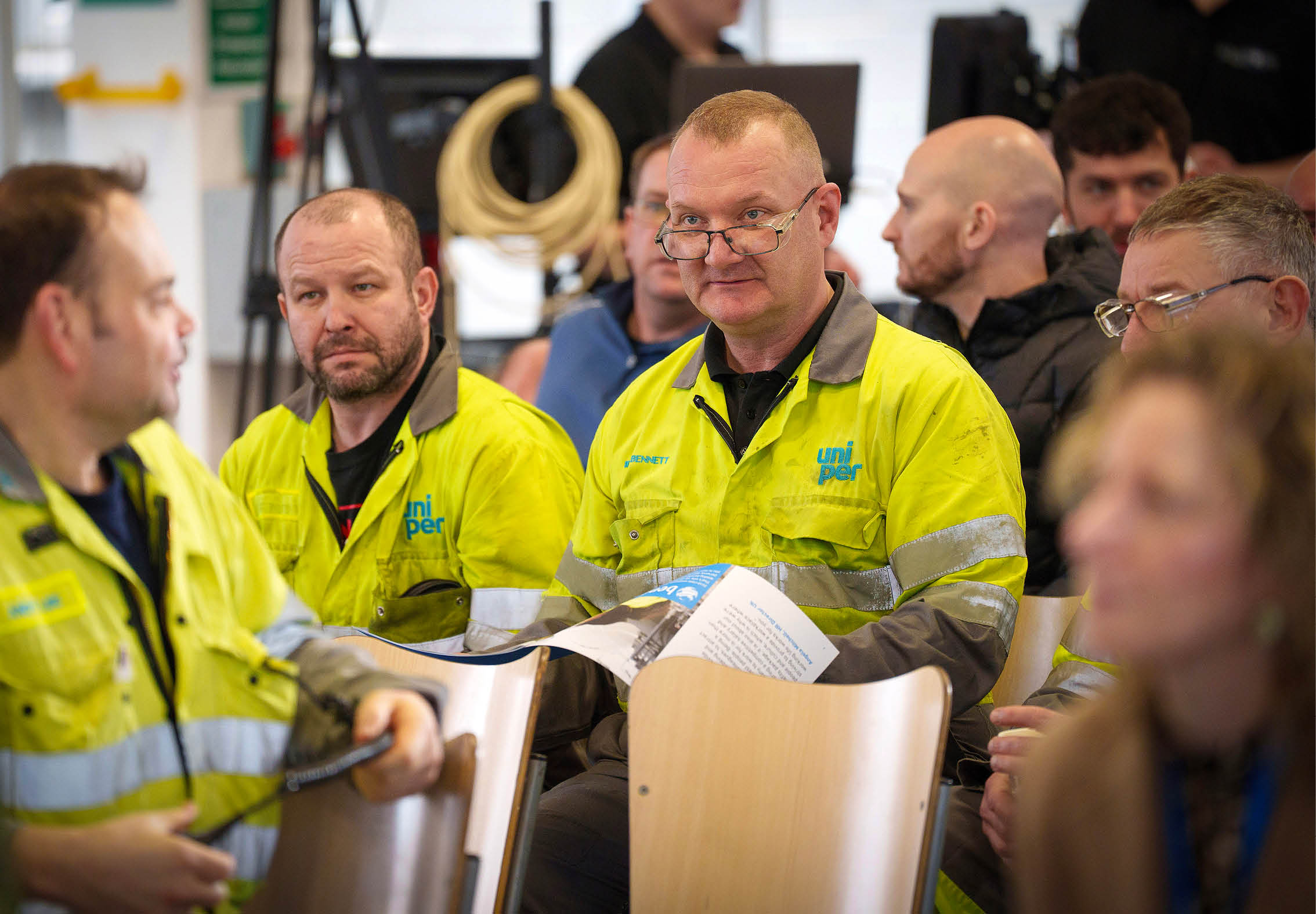 (Photo shoot 0324-042) Ratcliffe Power Station health event which featured guest speaker Michael Mosley. (not pictured).