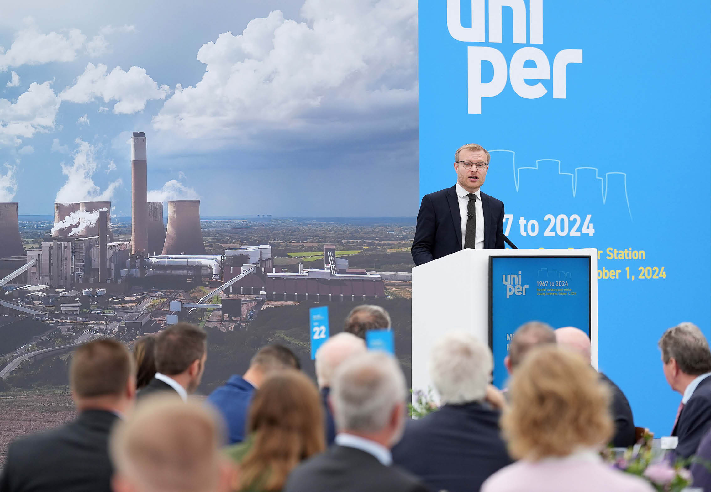 (Photo shoot 1024-001) Ratcliffe Power Station official closing event.01/10/2024