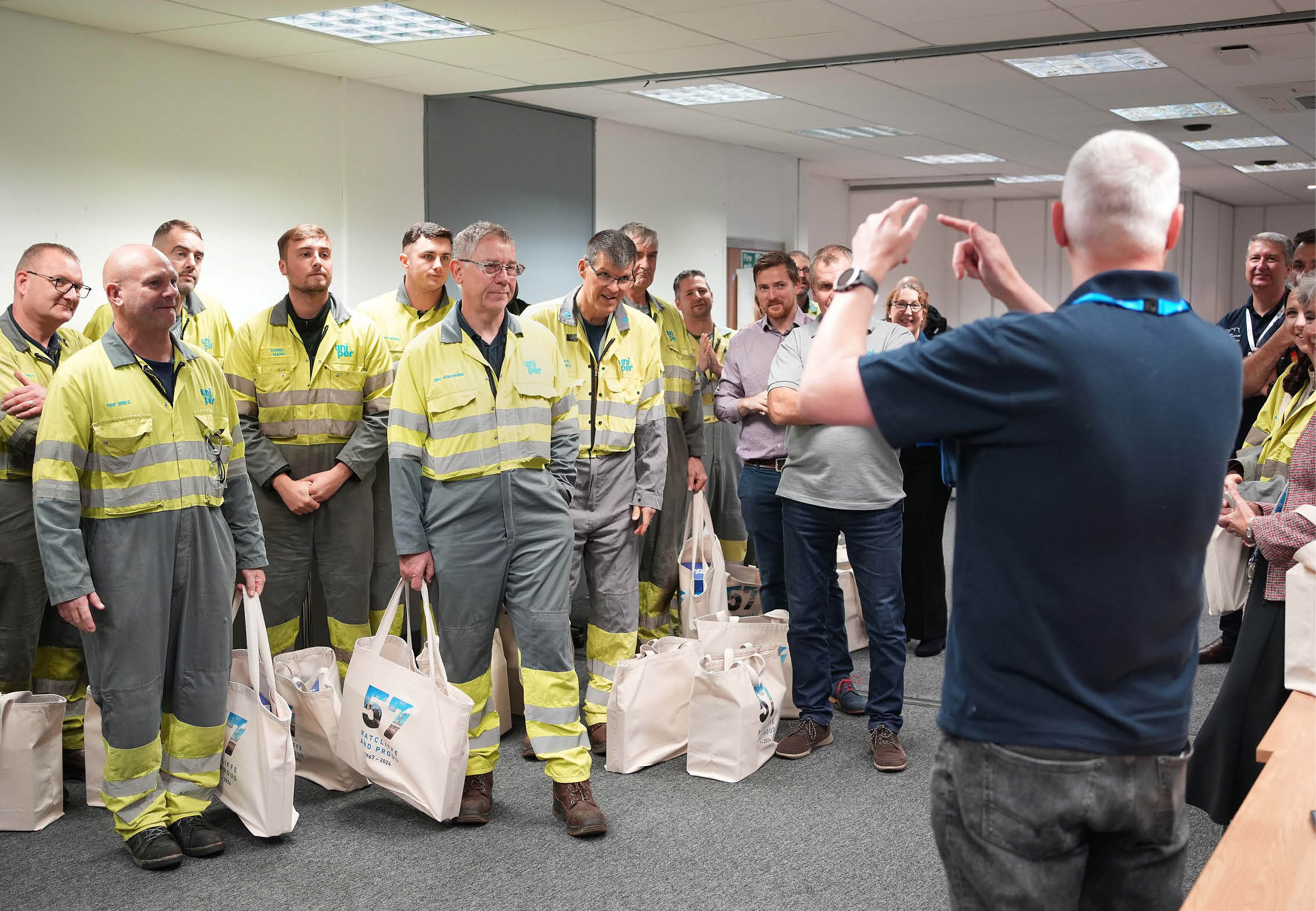 (Photo shoot 1024-035) Ratcliffe Power Station employee day. 16/10/2024