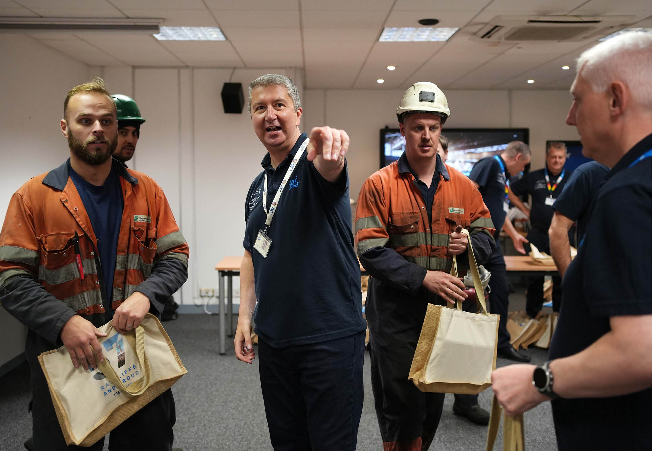 (Photo shoot 1024-035) Ratcliffe Power Station employee day. 16/10/2024