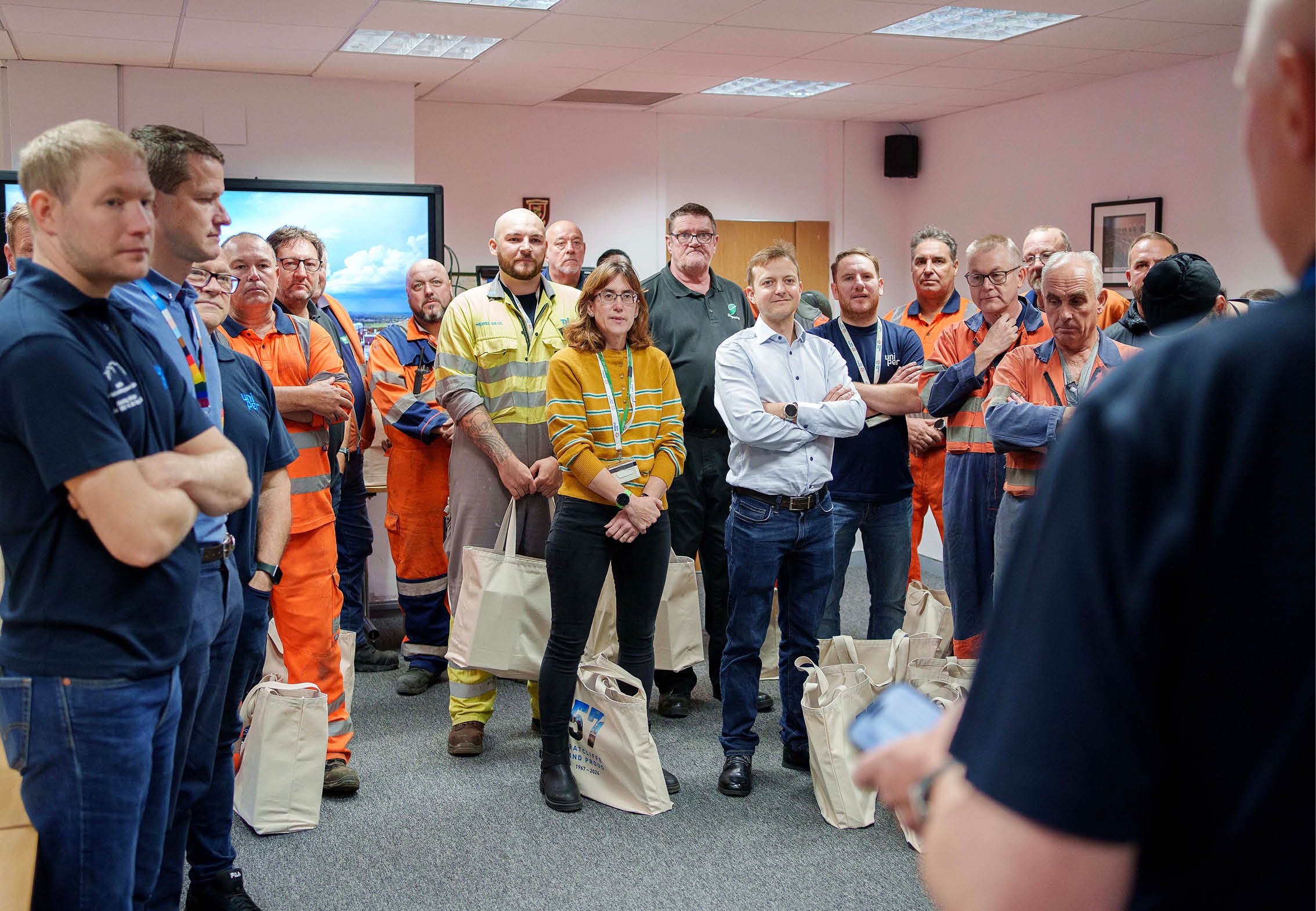 (Photo shoot 1024-035) Ratcliffe Power Station employee day. 16/10/2024