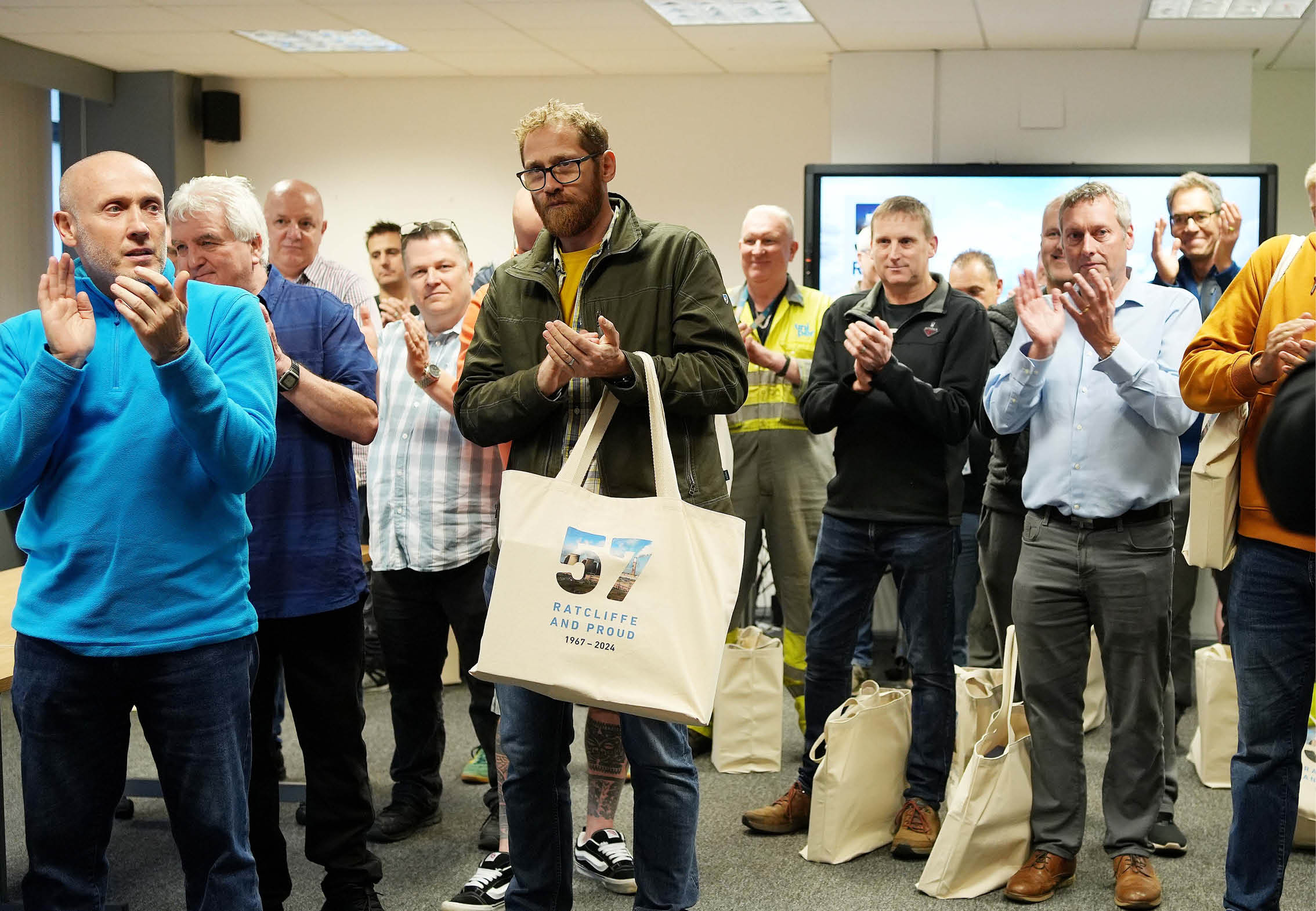 (Photo shoot 1024-035) Ratcliffe Power Station employee day. 16/10/2024