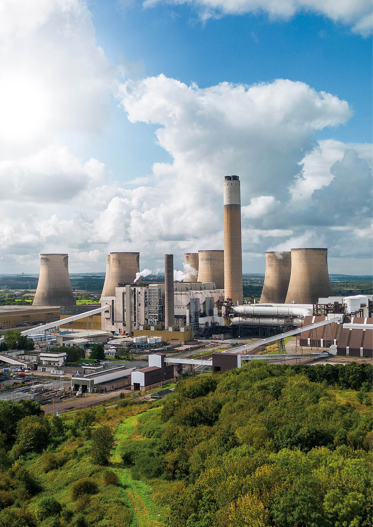 (Photo shoot 0923-057) Uniper Energy Ratcliffe on Soar Power Station near Nottingham
