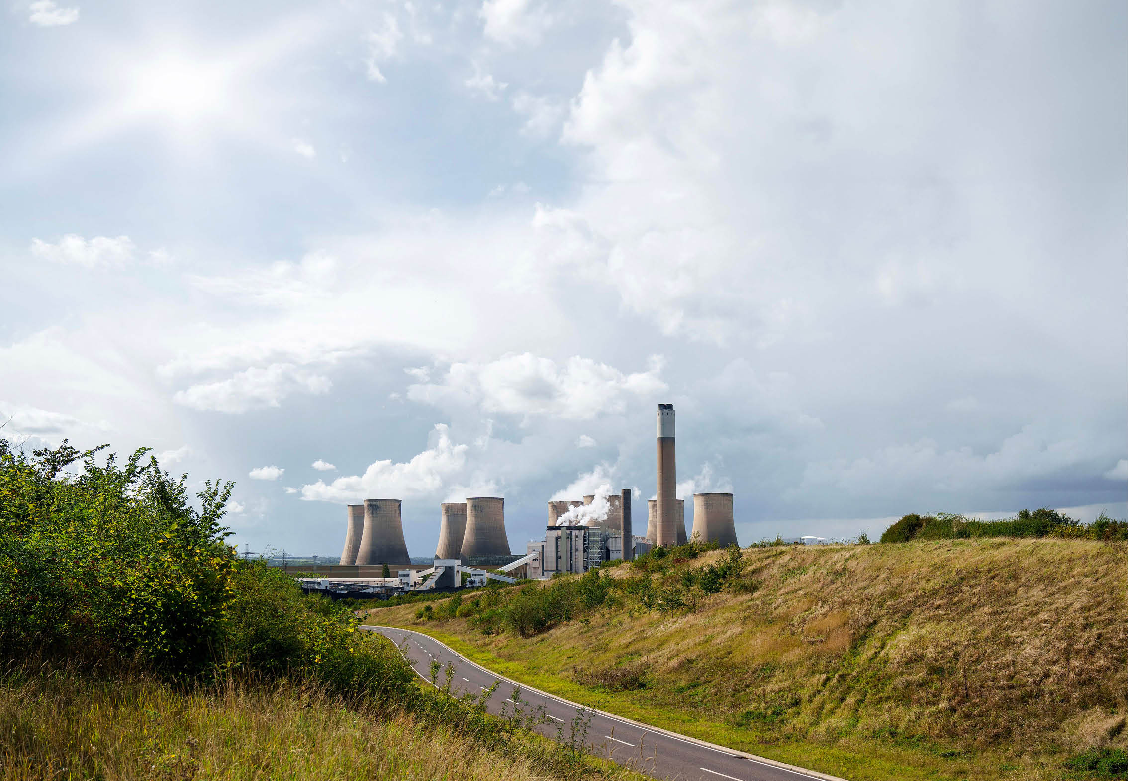 (Photo shoot 0923-057) Uniper Energy Ratcliffe on Soar Power Station near Nottingham