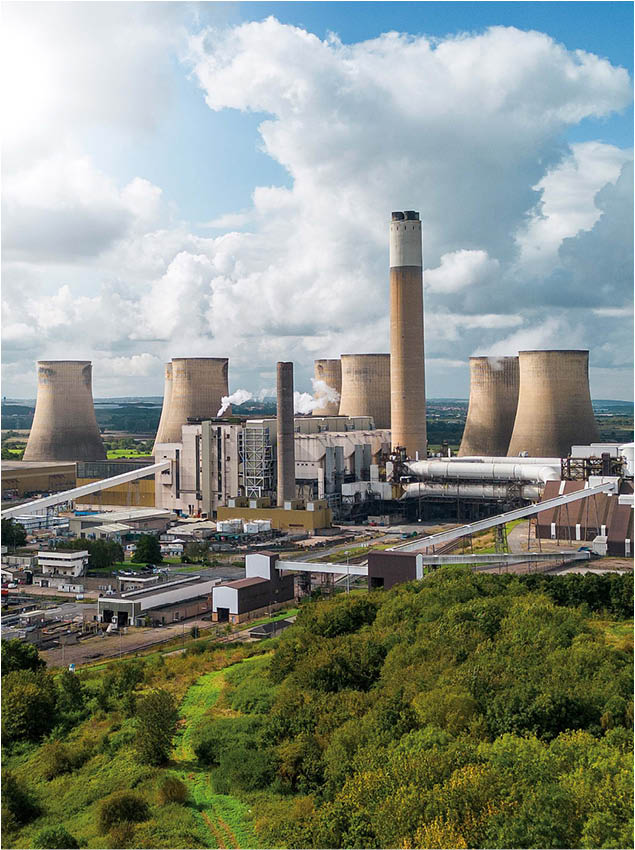 (Photo shoot 0923-057) Uniper Energy Ratcliffe on Soar Power Station near Nottingham