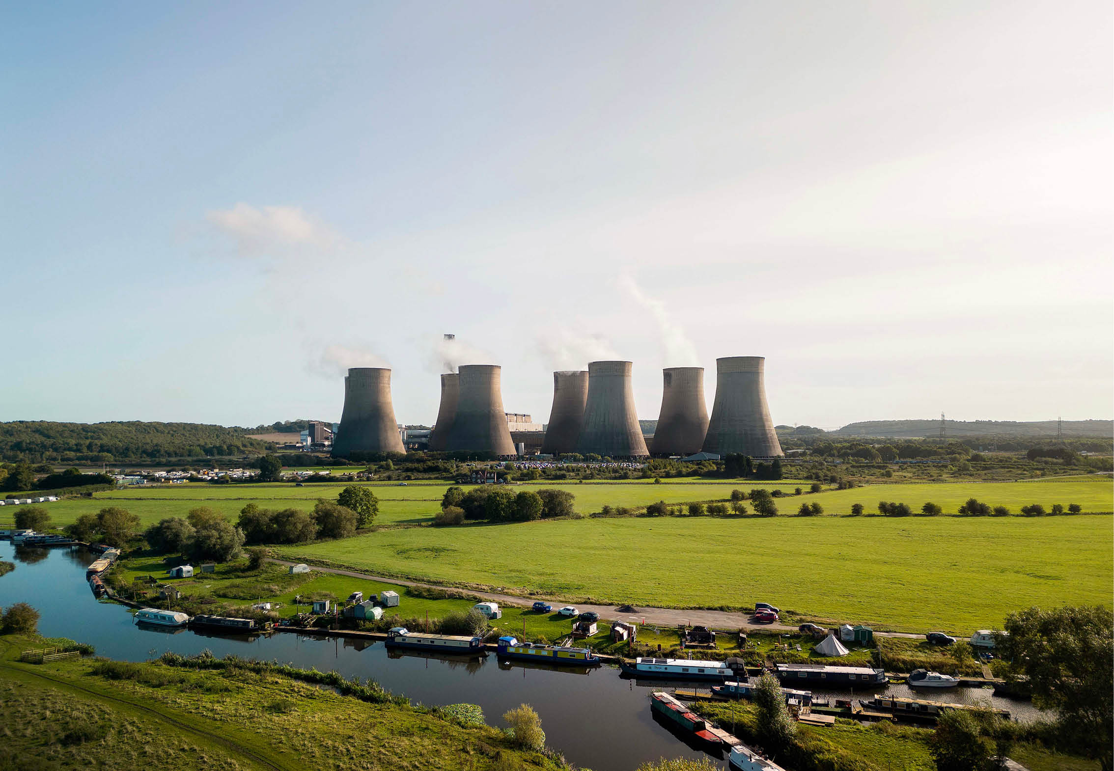 (Photo shoot 0923-057) Uniper Energy Ratcliffe on Soar Power Station near Nottingham
