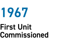 1967 First Unit Commissioned