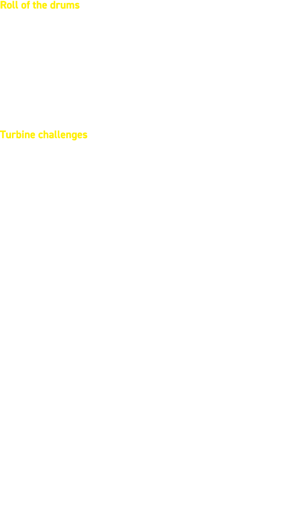 Roll of the drums Another boiler work pack that became an icon of the REU project was the replacement of the reheater...